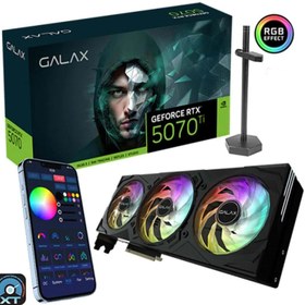 Resim GALAX GeForce RTX 5070 Ti EX Gamer 1-Click OC 16GB GDDR7 256 Bit DLSS 4 Ekran Kartı (57IZN6MDBUEX) 