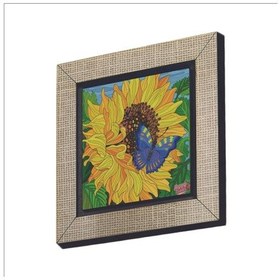 Resim Kelebek Baskılı Mdf Magnet 7x7 317 