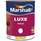 Resim Marshall Beyaz 2,5 Litre Luxe Parlak Sentetik Yağlı Metal Boyası (MARSHALL.5598926) 