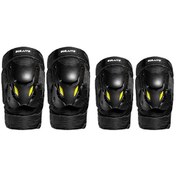 Resim Sulaıte Motosiklet Koruyucu Binici Rüzgar Sıcaklığı Koruyucu Dişli Sürme Ekipmanları, Renk: Siyah Dizlikቖ Pedi Diğer 