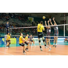 Resim Attiba Kapali Saha - Okul - Voleybol Mac Filesi_profesyonel Indoors Voleybol Filesi. Marka 