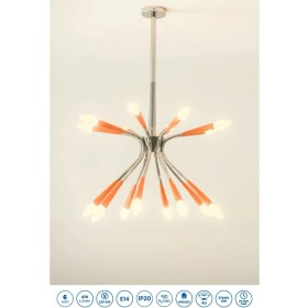 Resim ROTHER RTL02111-10 Rother LED Mum Avize Ampul 6WE14 470Lümen 4000K Gün Işığı Enerji Tasarruflu Ampul 10Adet 