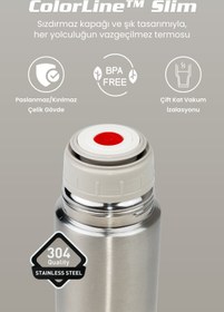 Resim Cooker ColorLine Soft 300 ml Paslanmaz Çelik Termos CKR2055 