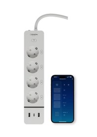 Resim Xenonsmart 4’lü Akıllı Çoklu Priz 180 CM 
