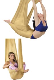 Resim Yoga Fly Hamağı, Antigravity Askılı Yoga Denge Spor Aleti Akrobasi Jinlastik Egzersiz Denge Aleti 