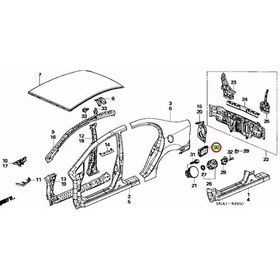 Resim Honda Civic 2007-2012 FD6 Arka Çamurluk Havalandırma Bakaliti 
