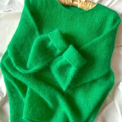 Resim Kadın Hafif Yumuşak Yuvarlak Yaka Kazak - Pastel Düz Renk Günlük Üst, Nefes Alabilen Günlük ve Resmi Kombinler İlkbahar Yaz Sonbahar için, Şirin Kazaklar 