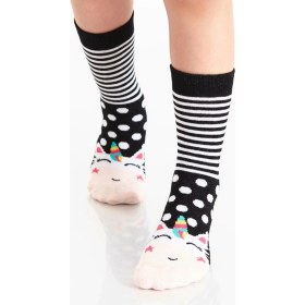 Resim Denokids Zebracorn Kız Çocuk Soket Çorap 2'li Takım 