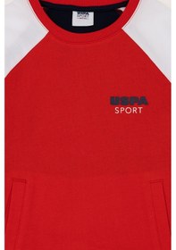 Resim U.s. Polo Assn. Erkek Çocuk Kırmızı Sweatshirt 50281477-vr030 Kırmızı 
