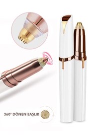 Resim Flawless Flawlbss Kaş Ve Bıyık Yüz Tüy Alma Cihazı Epilatör Epilasyon Traş Makinesi Pilli 