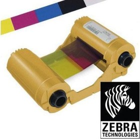 Resim Zebra 800033-340 Renkli Ribbon Zxp3 Ymcko Tek Yüze 280 Baskı 