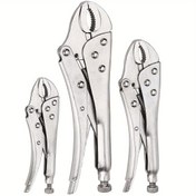 Resim Vise-Grip, Ağır Hizmet Tipi Çok Fonksiyonlu Kilitli Pense - 12.7/17.78/25.4 cm, Ahşap İşleri & Kaynak Tamirleri için Ayarlanabilir Metal Yüz Kelepçesi 