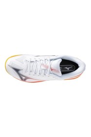 Resim Mizuno Wave Exceed Court AC Erkek Tenis Ayakkabısı Beyaz / Pembe 