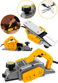 Resim Schatz 800W Sjs Metal Şanzıman Bakır Sargı Motor Çift Bıçaklı Planya Rende Makinesi Sarı 