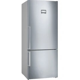 Resim Bosch KGN76AID1N D Enerji Sınıfı 578 Lt Alt Tarafı Derin Donduruculu Nofrost Buzdolabı Inox 