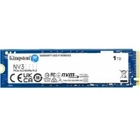 Resim Kingston 1 Tb Kıngston Nv3 M.2 Nvme Pcıe Gen4 6000/4000MBS SNV3S/1000G 