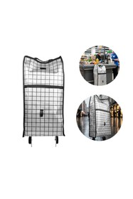 Resim Epilons Günlük Alışverişler İçin Konforlu Tekerlekli Pazar Arabası 