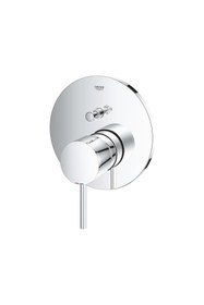 Resim Grohe Atrio Ankastre Banyo Duş Bataryası 2 çıkışlı divertörlü- 24066003 