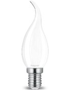 Resim Kıvrık Buji Led Ampul Cam 4 W E-14 6500K Beyaz Işık Braytron - B 