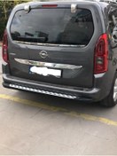 Resim Dbc Online Opel Combo E Kasa Arka Koruma Tampon Koruma Gri 2019 2020 2021 2022 2023 2024 2025 