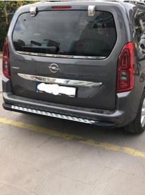 Resim Dbc Online Opel Combo E Kasa Arka Koruma Tampon Koruma Gri 2019 2020 2021 2022 2023 2024 2025 