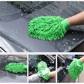 Resim ModaCar Microfiber Yünlü Oto Yıkama ve Temizlik Eldiveni 422168 