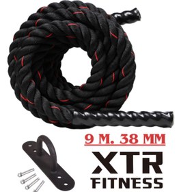 Resim XTR Fitness Crosfit Halatı 9 M 38 Mm 