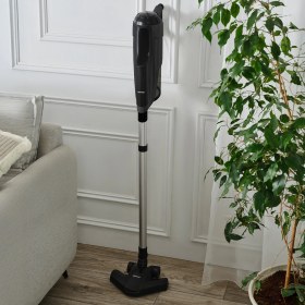 Resim Homend Dustroyer 1272H 2 In 1 Metal Borulu Kablolu Dikey Süpürge Siyah 