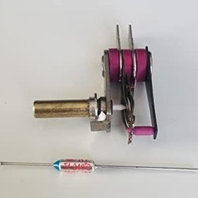 Resim KARACA Tost Makinesi Termostatı ve Sigortası Mil Uzunluğu 2,5 cm, 220 VOLT +Termistör 