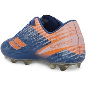 Resim Slazenger CAMBLY KR Erkek Çocuk Halı Saha Saks Mavi Futbol Ayakkabısı 