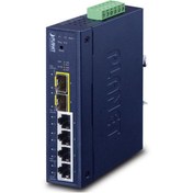 Resim Planet Endüstriyel Tip Yönetilebilir Ethernet Switch (INDUSTRİAL MANAGED ETHERNET SWİTCH) l2/l4 4-port 10/1 