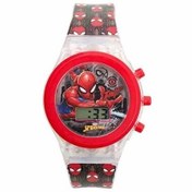 Resim Frocx Spiderman OTTO.42135F Led Işıklı Dijital Kol Saati 