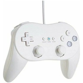 Resim Siyah-klasik Oyun Gamepad Wii Kablolu Oyun Denetleyicisi Oyun Wii Için Uzaktan Ped Konsol Joystick 