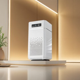 Resim 2025 USB Güçlü Hava Temizleyici | Kompakt İç ve Dış Hava Temizleyici HEPA Filtre ile | Etkili Parçacık Temizleme | Sessiz Çalışma | Seyahat ve Ev Kullanımı için İdeal, Hava Temizleyicileri 