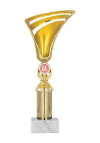 Resim Odak Kupa - Genel Kupalar - Gn-030 A - 31 Cm Altın - Beyaz 