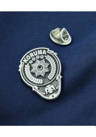 Resim Koruma Yaka Rozeti 925 Ayar Gümüş 