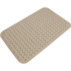 Resim Microcase Silikon Vantuzlu Masajlı Banyo Duş Ayak Kaydırmaz Paspas Duşakabin Paspası 37 x 68 cm-AL4595 