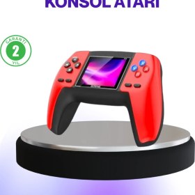 Resim 520 Klasik Oyunlu P5 Retro Elde Taşınabilir Konsol 