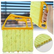 Resim 2 adet Ultrafine Fiber Yıkanabilir Pencere Temizleme Fırçası - Ergonomik Saplı Taşınabilir Toz ve Bıçak Temizleyici Ekranlar, Panjur, Banyo, Oturma Odası, Yatak Odası için - Dayanıklı Plastik, Güç Gerektirmez, Pencere Temizleme Araçları, Şık Tasarım, Yumuşak Dokulu 