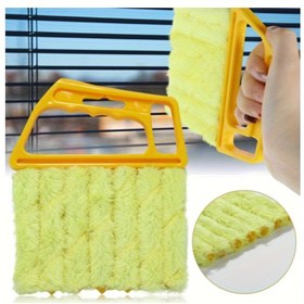 Resim 2 adet Ultrafine Fiber Yıkanabilir Pencere Temizleme Fırçası - Ergonomik Saplı Taşınabilir Toz ve Bıçak Temizleyici Ekranlar, Panjur, Banyo, Oturma Odası, Yatak Odası için - Dayanıklı Plastik, Güç Gerektirmez, Pencere Temizleme Araçları, Şık Tasarım, Yumuşak Dokulu 