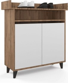 Resim Senta Ayakkabılık - Atlas Çam - Beyaz 