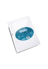 Resim EXXO TPX-100 XL EKSTRA KALIN POŞET DOSYA 100 LÜ PAKET 