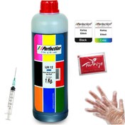 Resim Perfection Epson L300 L310 L312 Yazıcı Uyumlu Mürekkep 1 Kg Mavi 