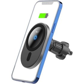 Resim Buff Bl32 15w Magsafe Uyumlu Araç İçi Wireless Şarj Cihazı 