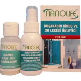 Resim Çerçici Nanoteknolojik Duşakabin Su Kaydırıcı 2 Yıl Etkili 