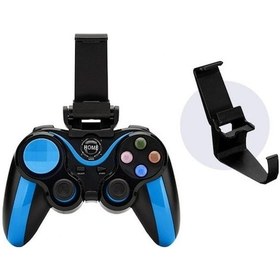 Resim Novahub Vr Shinecon S9 Kablosuz Bluetooth Oyun Kolu Tutucu, Mavi-siyah 