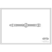 Resim CORTECO 19031636 Fren Hortumu On BMW 7 730 Ld 01- (555Mm) (WE765144) 