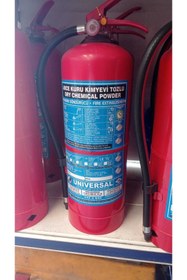 Resim Universal 6 Kg Kuru Kimyevi Tozlu Yangın Söndürme Tüpü 
