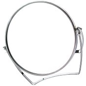 Resim Mithra Life Mini Boy Büyüteçli Çift Taraflı Krom Kaplama Masa Ofis Makyaj Aynası MIT1243 