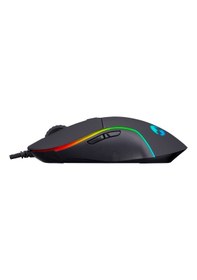 Resim Everest Rage X3 Usb Siyah 7 Tuşlu Ledli 6400 Dpi Gaming Oyuncu Mouse 